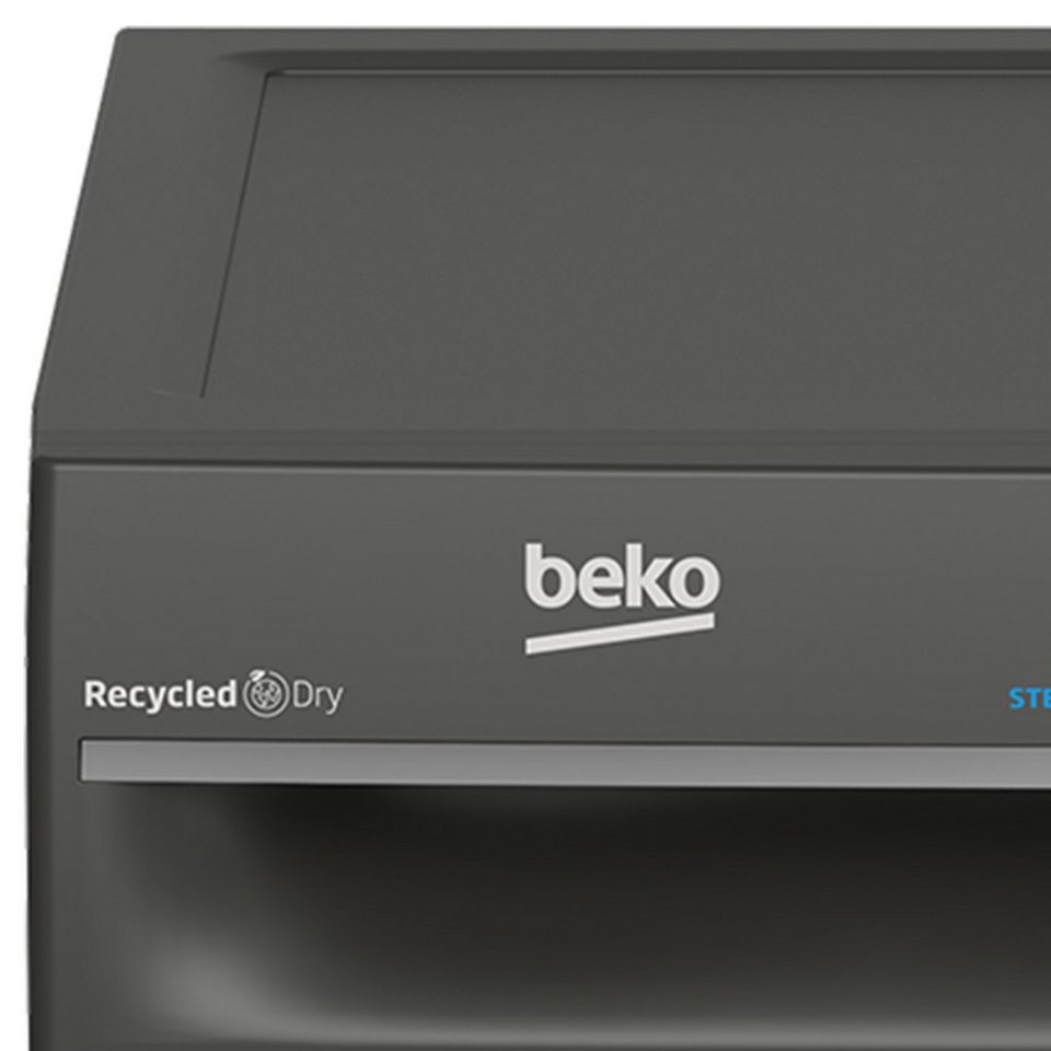 BEKO Wärmepumpentrockner Manhattan Gray B3T22491M, Dampffunktion, Silent-Program