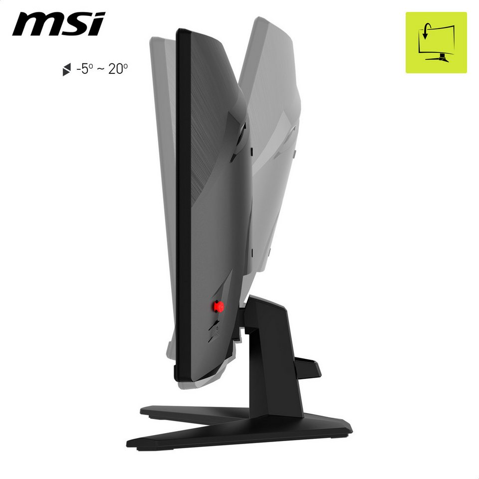 MSI MAG 242C Gaming-Monitor (59,9 cm/24 ", 1920 x 1080 px, Full HD, 1 ms Reaktio