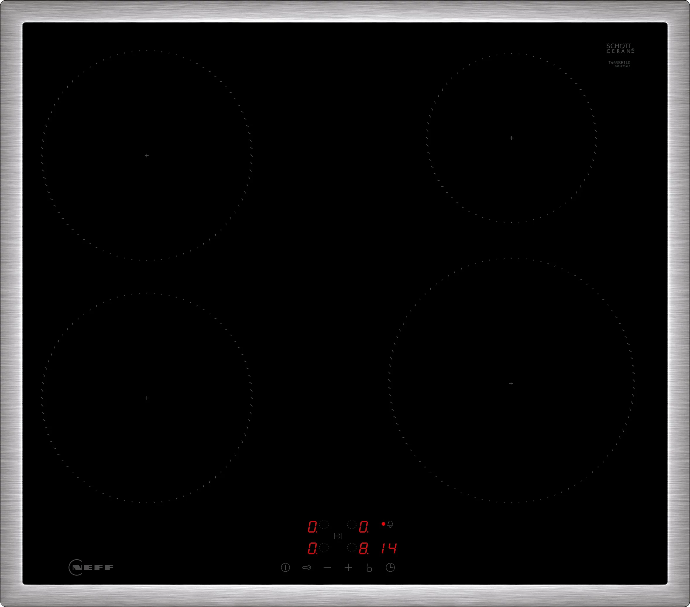 NEFF Backofen-Set BX46PIB0, mit Teleskopauszug nachrüstbar, Pyrolyse-Selbstreinigung