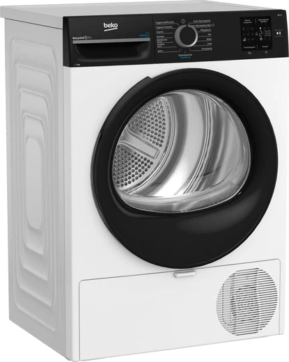 BEKO Kondenstrockner BM3T38240W, 8 kg, mit Wärmepumpentechnologie