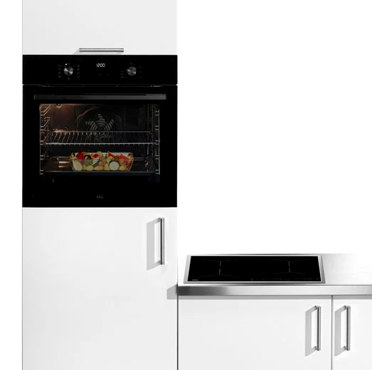 AEG Backofen-Set HH24BSIB, Aqua Clean, Wasserdampfreinigung des Ofens