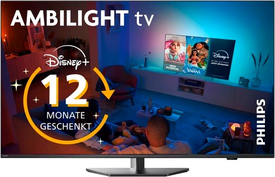 Philips 65PUS8909/12 LED-Fernseher (164 cm/65 Zoll, 4K Ultra HD, Smart-TV)
