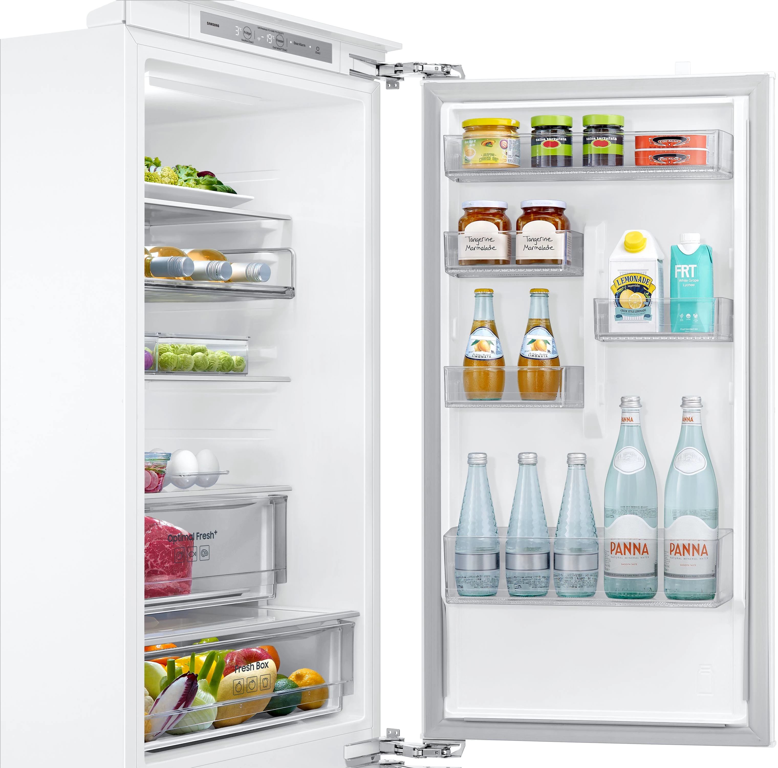 Samsung Einbaukühlgefrierkombination BRB8OF BRB80F26ACFO, 177,5 cm hoch, 54 cm breit