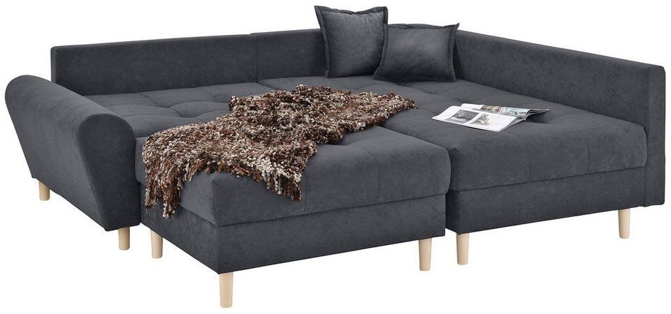 Home affaire Ecksofa Rice L-Form, B: 223 cm - OTTO. Verlässliche Qualität., Set: