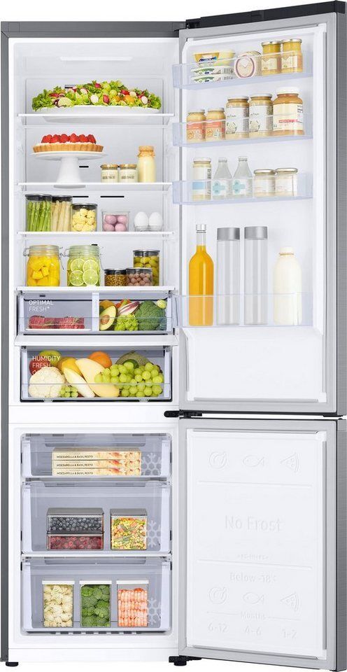 Samsung Kühl-/Gefrierkombination RB38C607AS9, 203 cm hoch, 59,5 cm breit