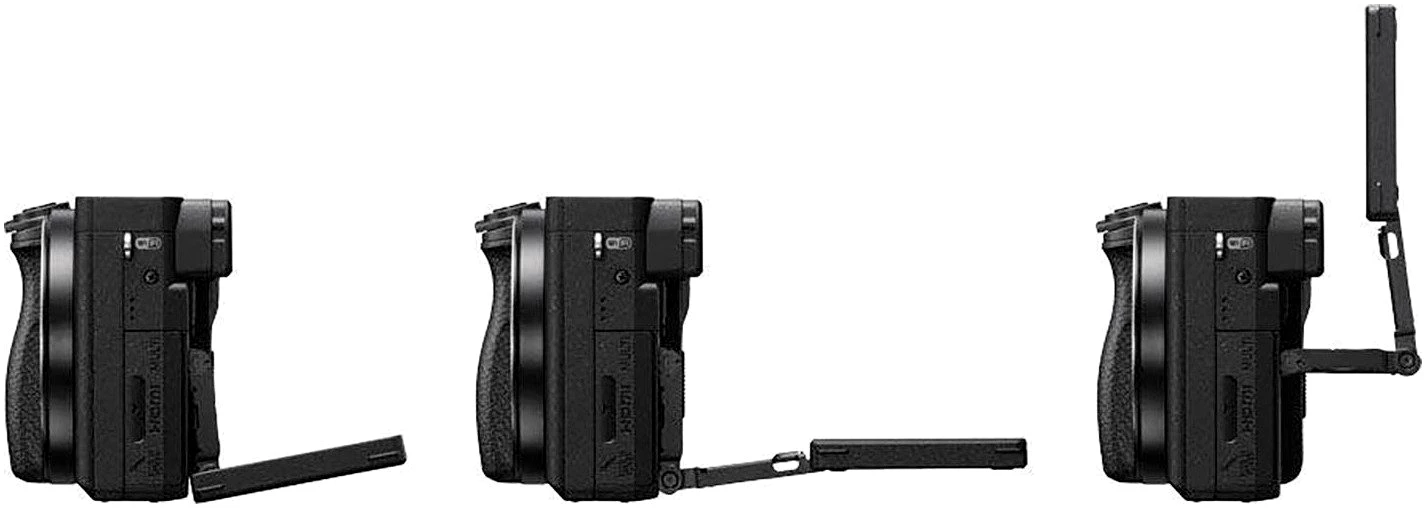 Sony Alpha 6400 APS-C Kompaktkamera (24,2 MP, Bluetooth)