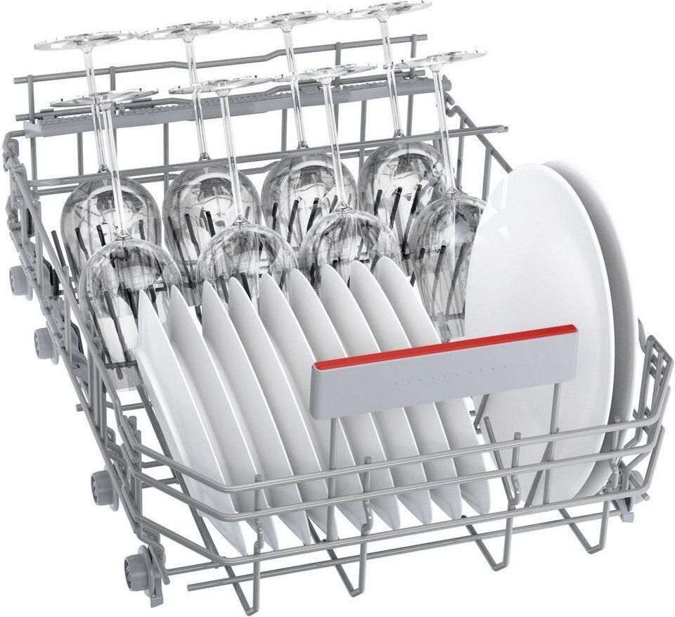 BOSCH vollintegrierbarer Geschirrspüler Serie 4 SPV4HMX49E, 10 Maßgedecke, Info