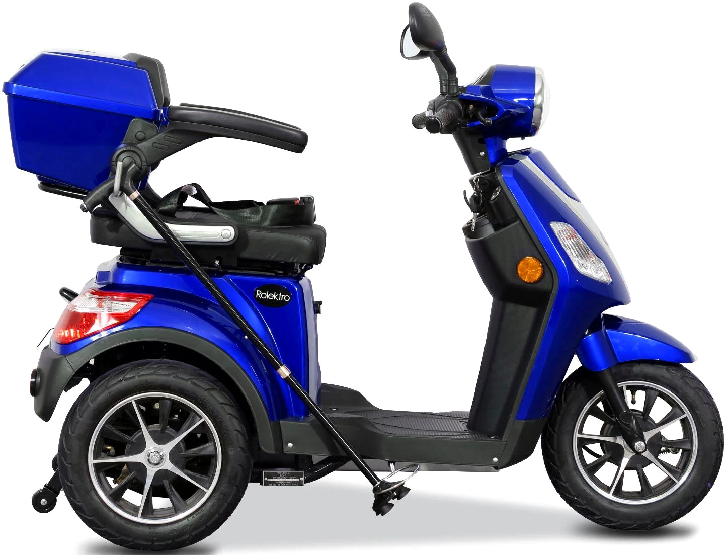 ROLEKTRO Elektromobil E-Trike 25 V.2, Blei-Gel-Akku 1000 W, 25 km/h, (mit Topcase) ... mehr
