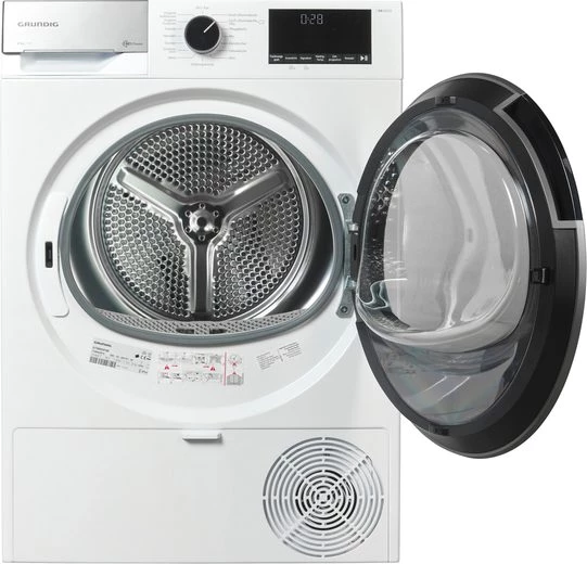 Grundig Kondenstrockner GT55823F6B, 8 kg, mit Wärmepumpentechnologie