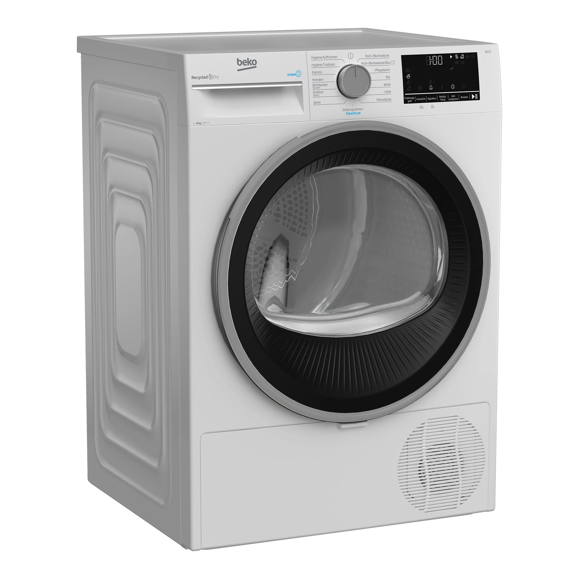 BEKO Wärmepumpentrockner B3T22491, 8 kg, Pro Smart Inverter Motor, Dampffunktion