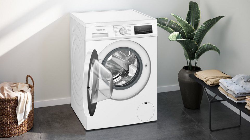 SIEMENS Waschmaschine iQ500 WU14UT42, 9 kg, 1400 U/min, Unterbaufähig, Outdoor-P