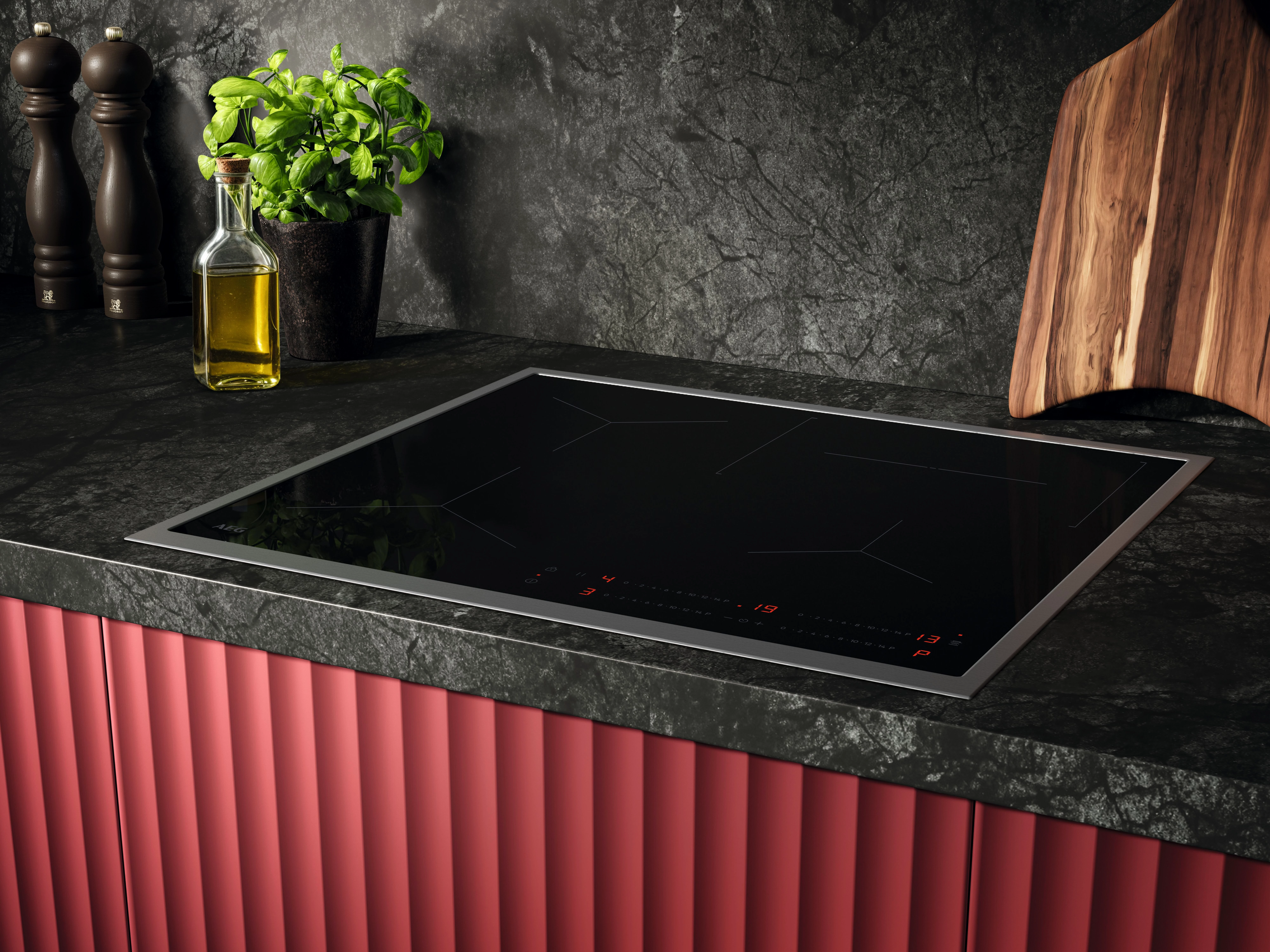 AEG Backofen-Set HH24BSIB, Aqua Clean, Wasserdampfreinigung des Ofens