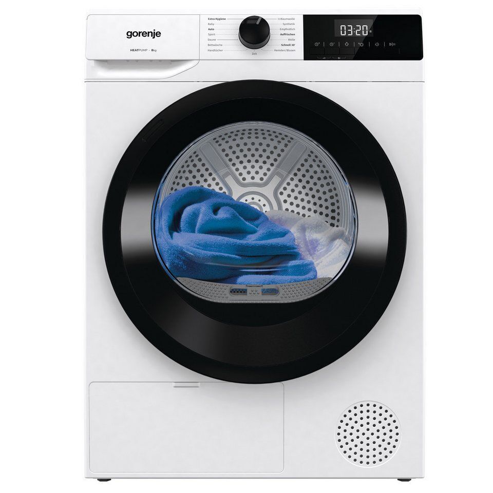 GORENJE Wärmepumpentrockner DHNE 83, TwinAir - für gleichmäßiges Trocknen