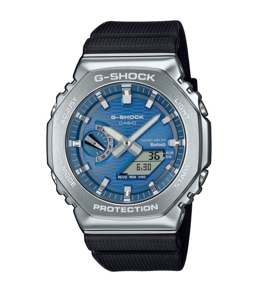 CASIO G-SHOCK Smartwatch, Armbanduhr, Herren,Bluetooth, Solarbetrieb, Flight Log