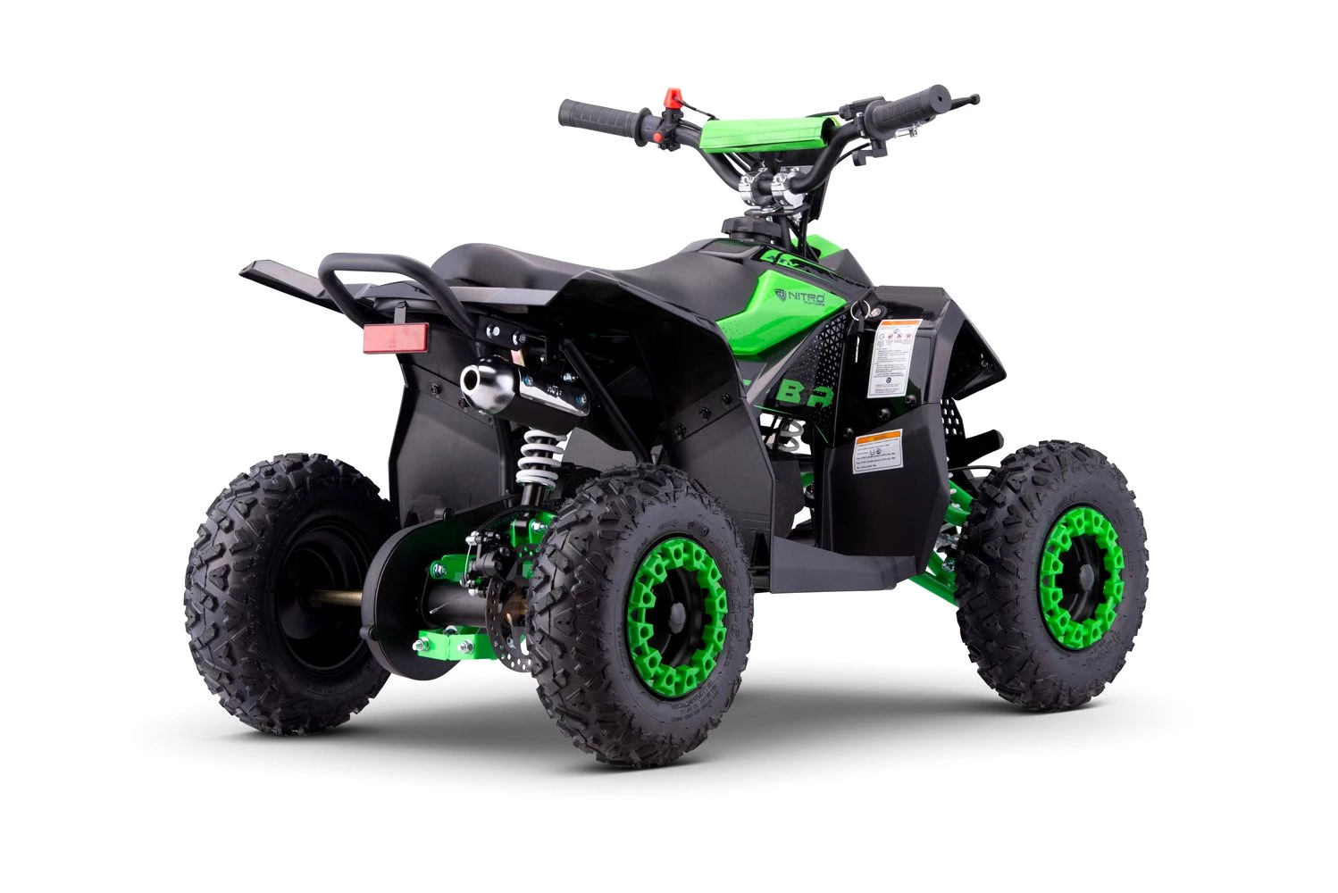 NITRO MOTORS Quad 49cc mini Kinder Quad Cooba PRM 6" Atv Pocketquad 49,00 ccm, 40 km/h, Euro 0