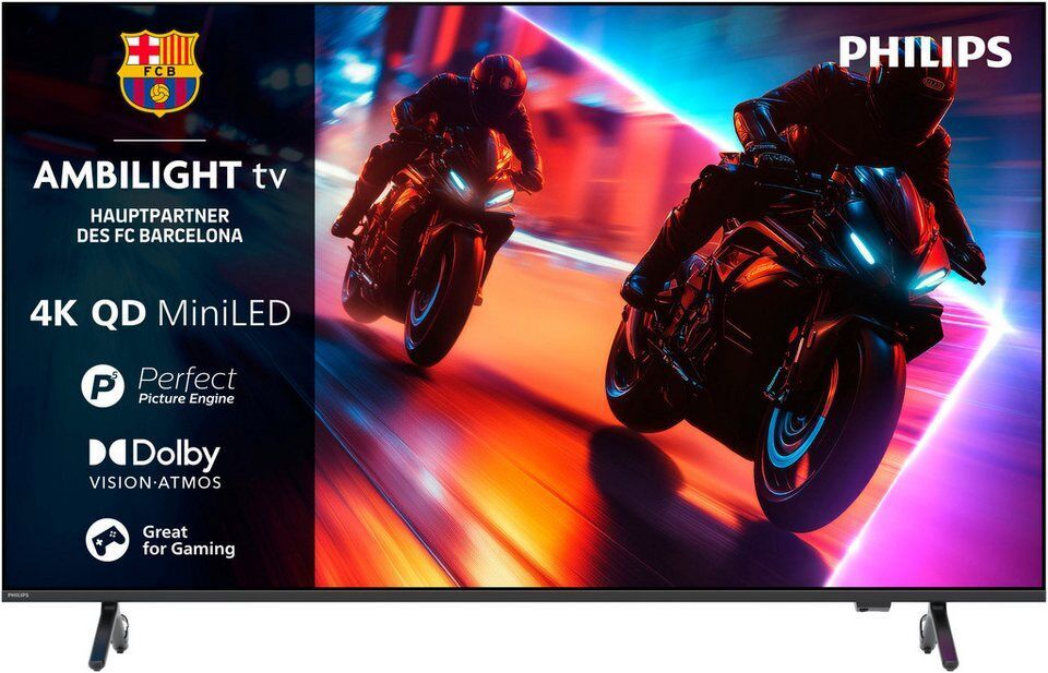 Philips 65MLED910/12 Mini-LED-Fernseher (164 cm/65 Zoll, 4K Ultra HD, Smart-TV)
