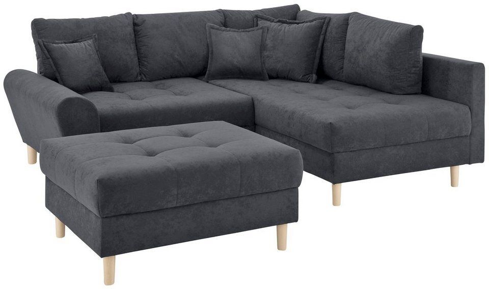 Home affaire Ecksofa Rice L-Form, B: 223 cm - OTTO. Verlässliche Qualität., Set: