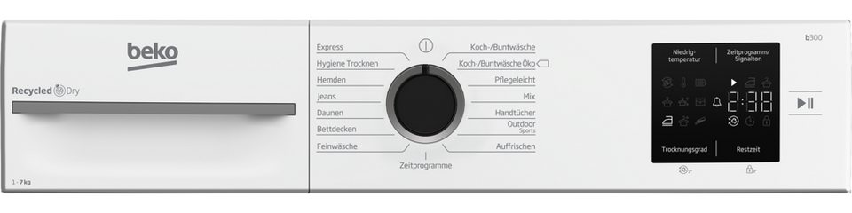 BEKO Wärmepumpentrockner BM3T37249W