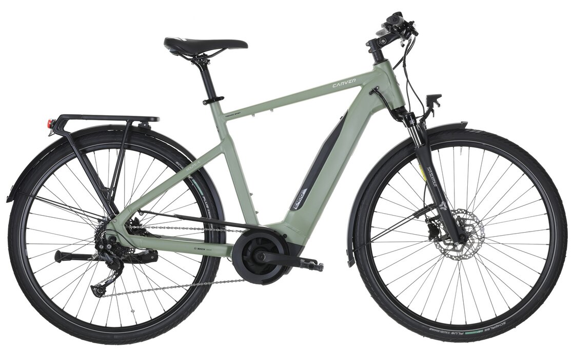 Carver Route E.400 - 400 Wh - 28 Zoll - Diamant - 2026 Grün