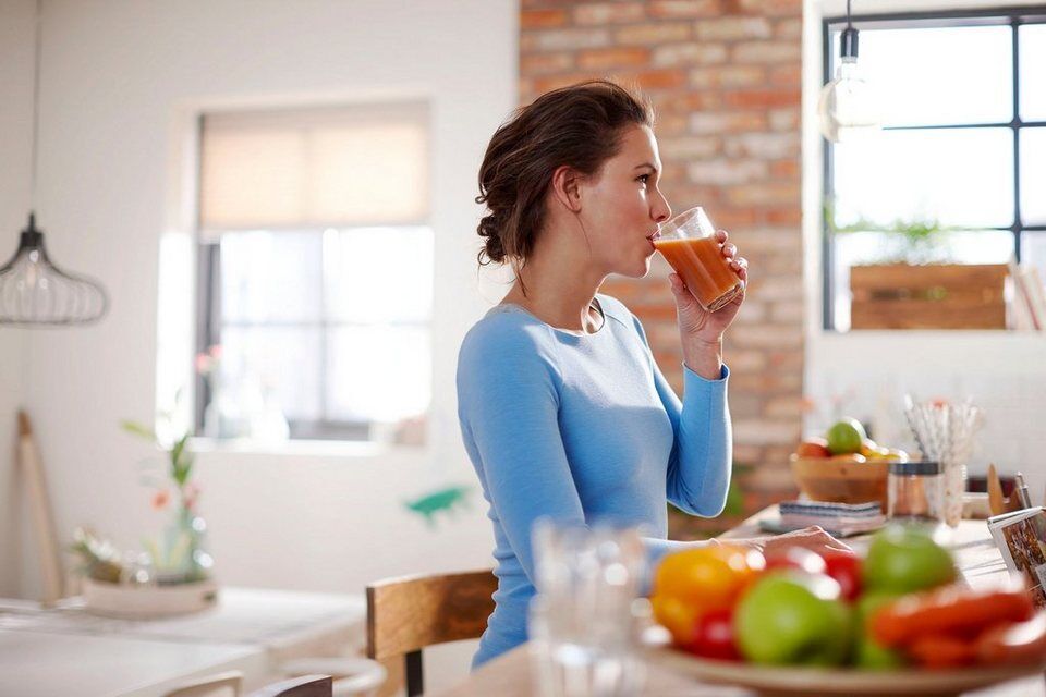 Philips Slow Juicer HR1889/70, 150 W, Viva Collection, mit Tropfstopp, QuickClea