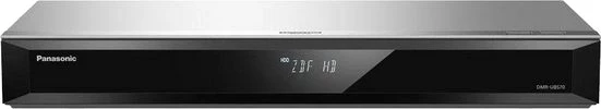 Panasonic DMR-UBS70 Blu-ray-Rekorder , WLAN, 4K Upscaling, 500 GB Festplatte, für DVB-S