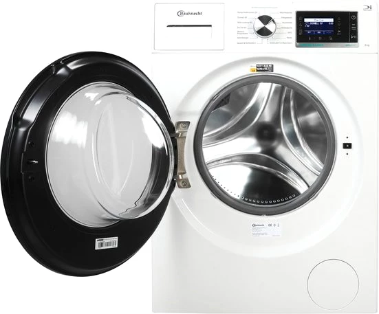 BAUKNECHT Waschmaschine B6R 88E SILENCE DE, 8 kg, 1400 U/min, Dampfprogramm, besonders leise