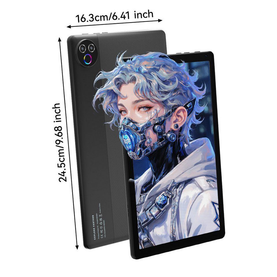BUFO Tablet 64 GB 1280x800 IPS 5000 mAh Android Tablet (10", 64 GB, Android, WiF