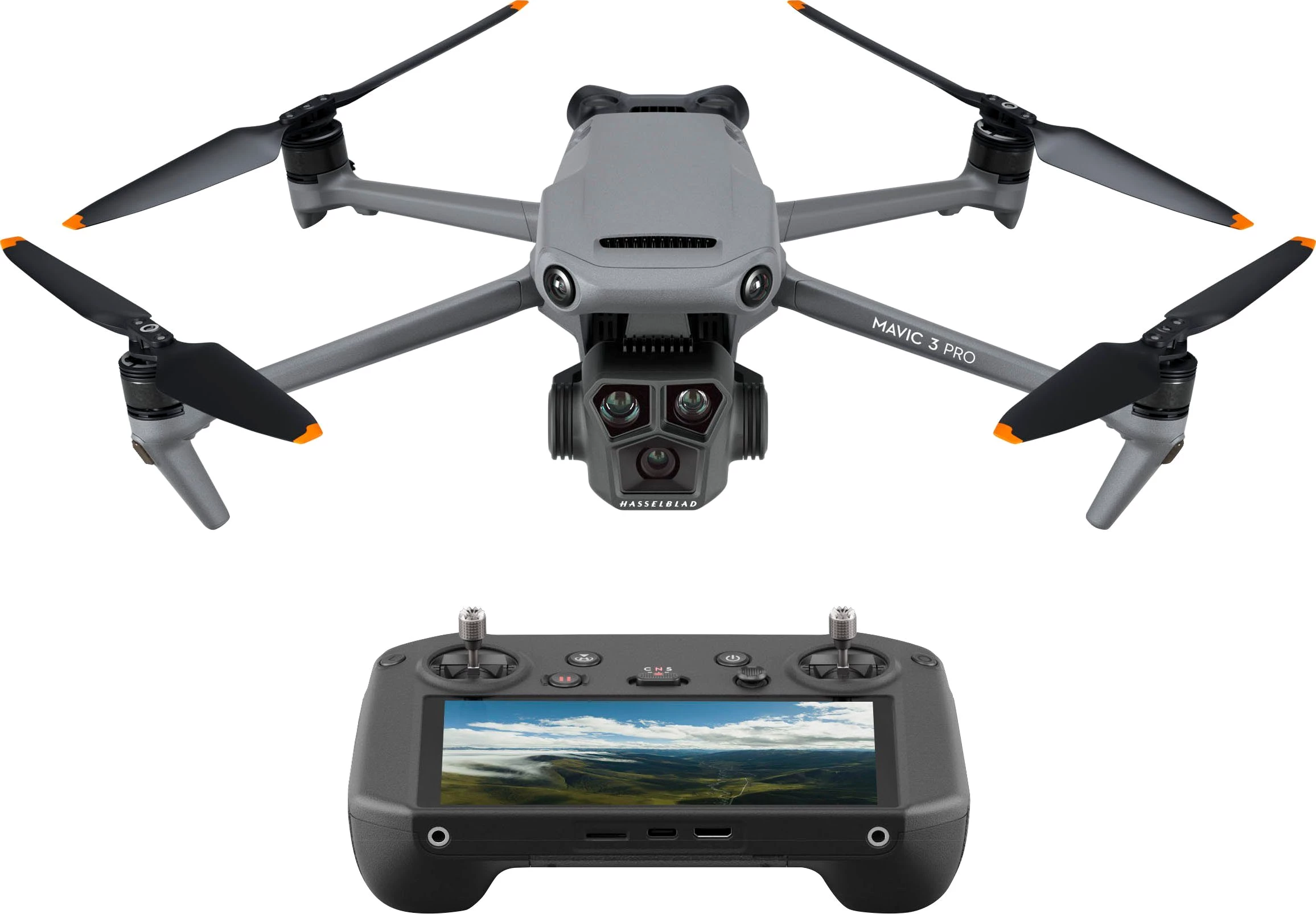 DJI Mavic 3 Pro Fly More Combo  Drohne (5,1K, DJI RC Pro Fernsteuerung, 3 Akkus