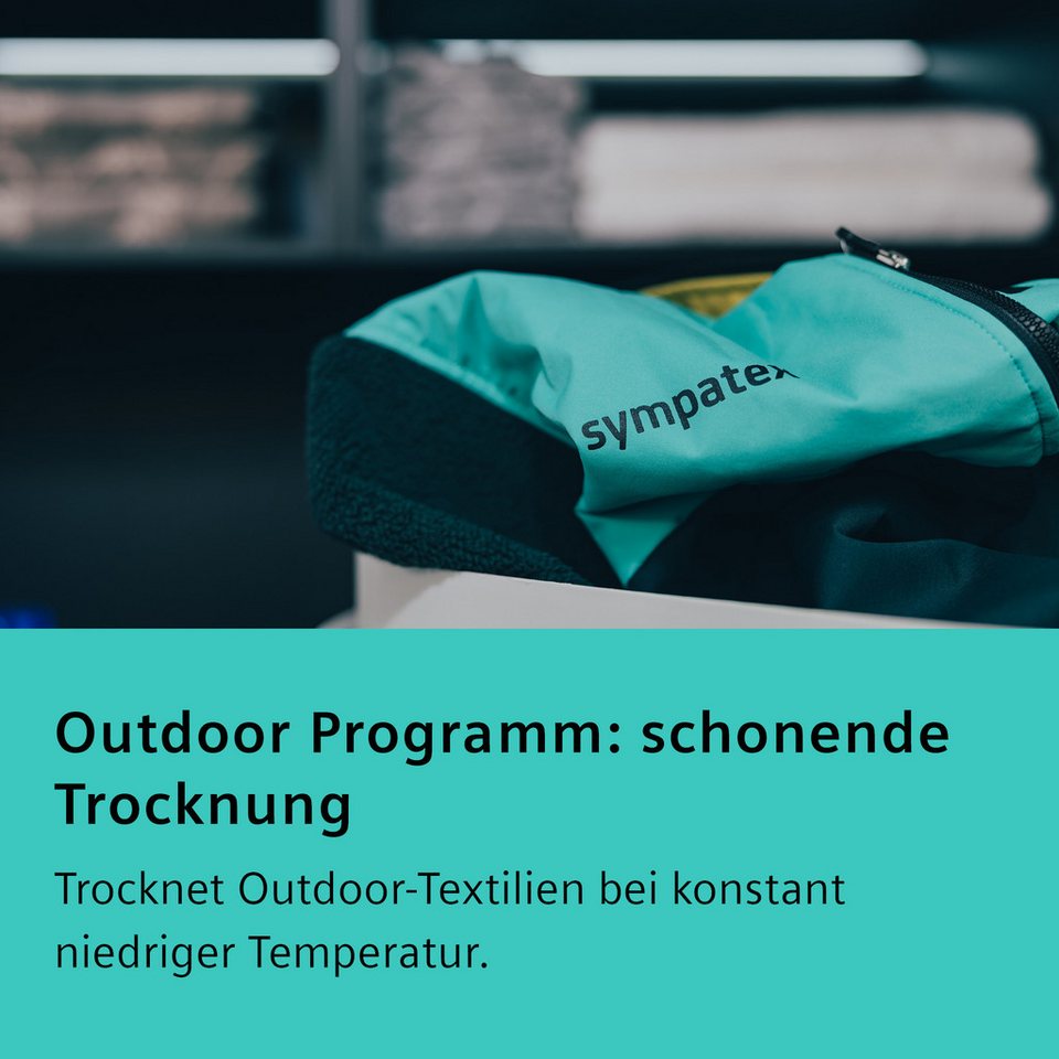 SIEMENS Wärmepumpentrockner iQ500 WQ33G2D01