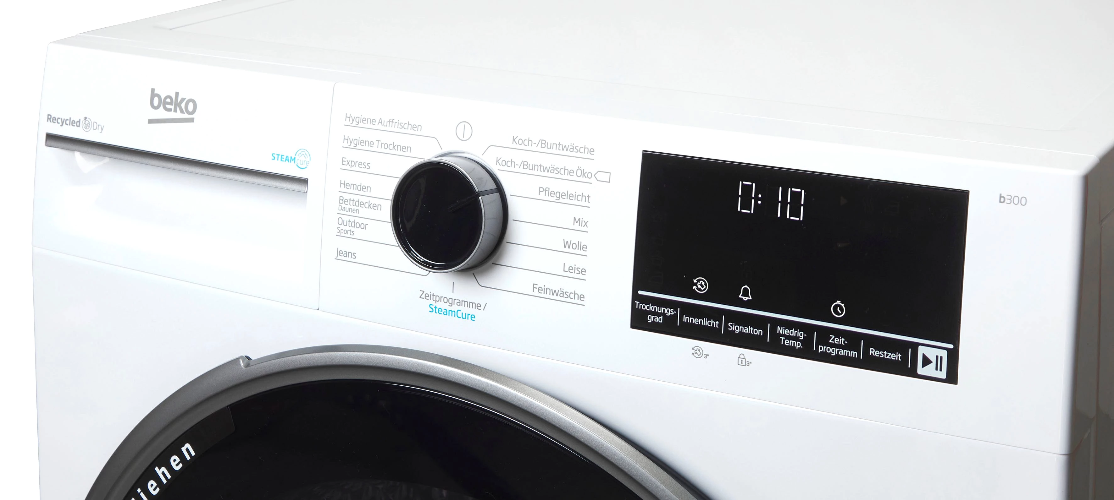 BEKO Kondenstrockner B3T42249S, 8 kg, mit Wärmepumpentechnologie