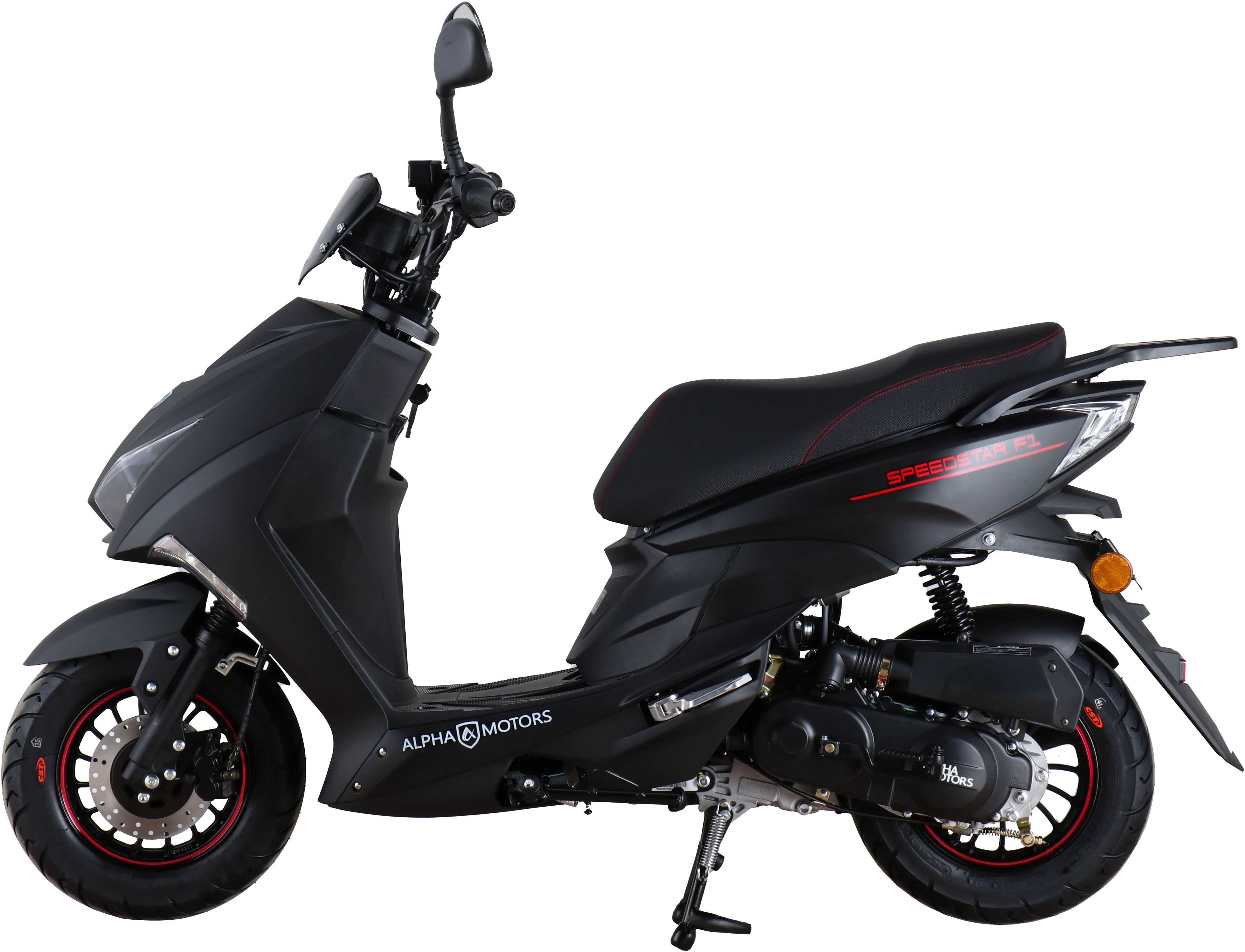 Alpha Motors Motorroller Speedstar FI, 50 ccm, 25 km/h, Euro 5, mit Lenkerschloss