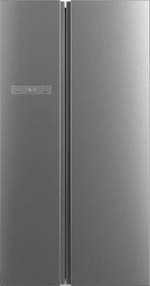 Hanseatic Side-by-Side HSBS17590CI, 179,3 cm hoch, 91 cm breit, Abtauautomatik,