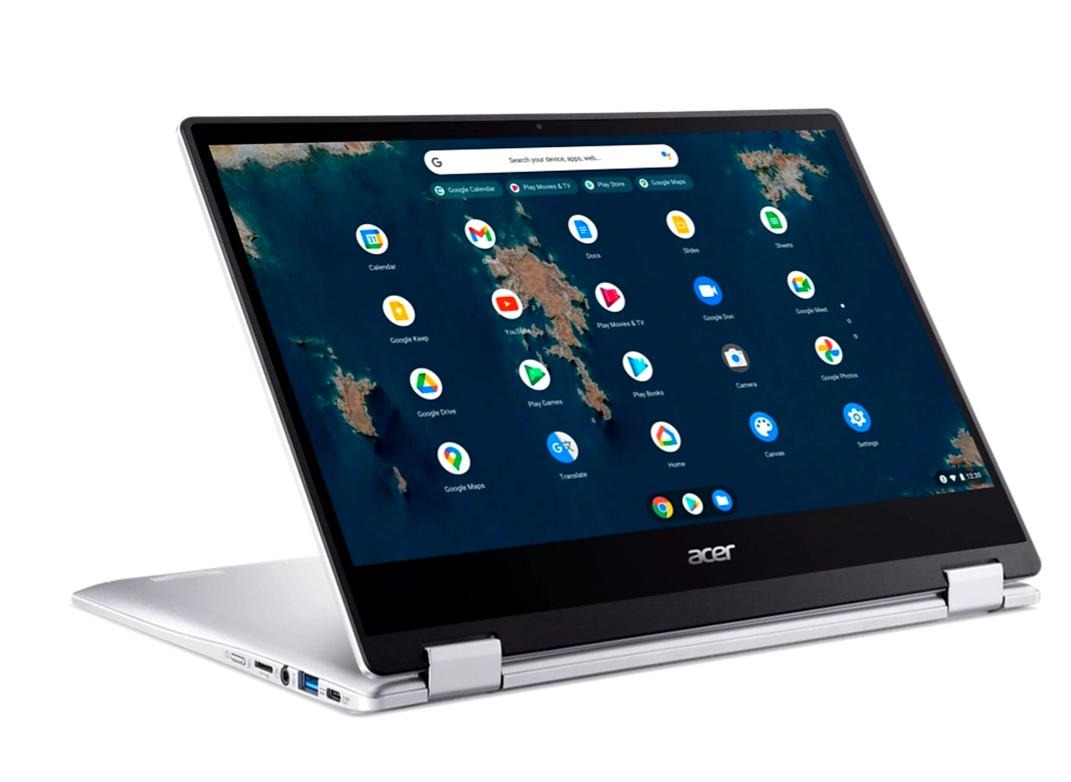 Acer CB Spin CP314-1HN-C11N Chrome Cel.N4500/8GB/64GB eMMC/14 Notebook