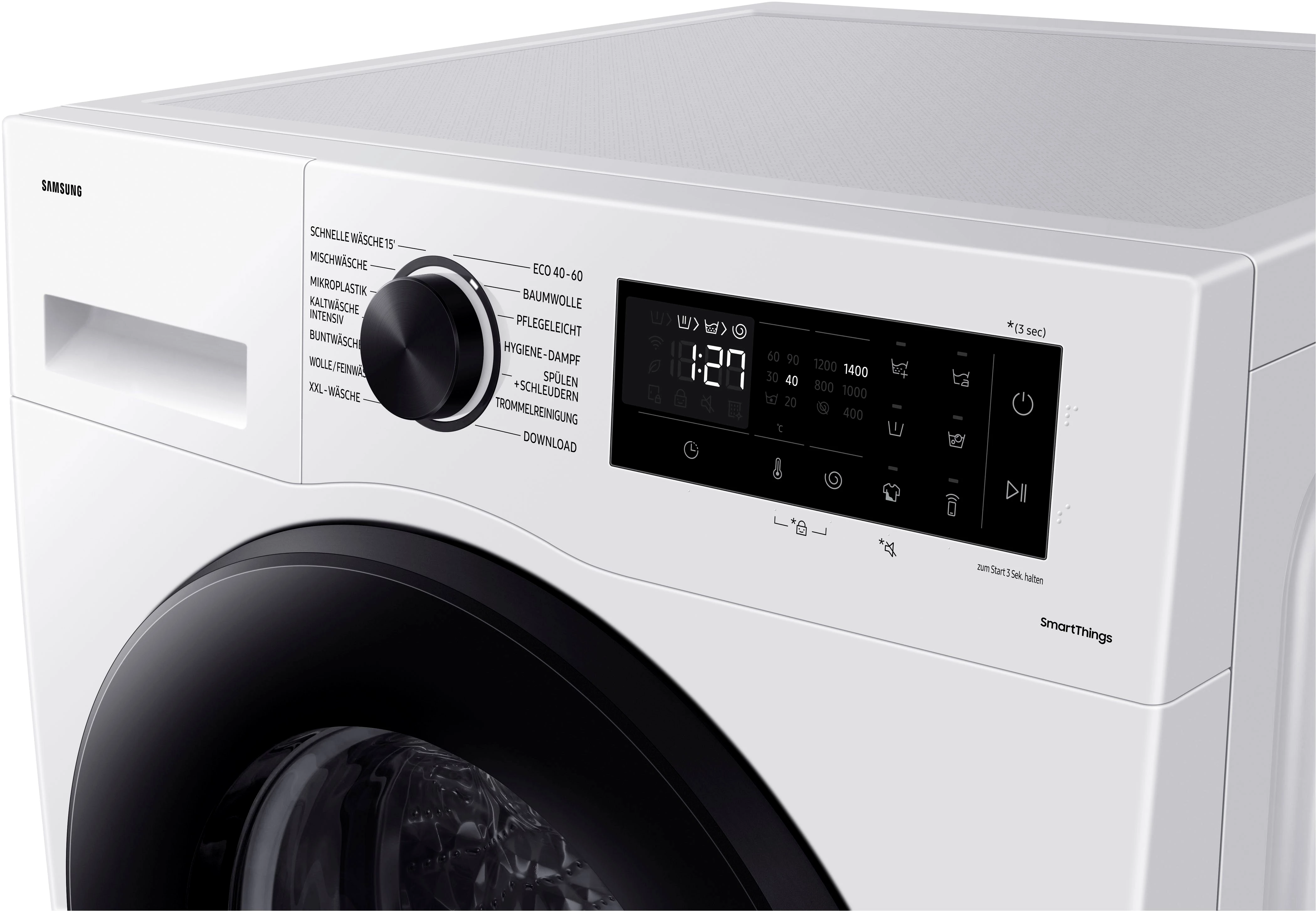 Samsung Waschmaschine WW5000C WW8ECGC04AAE, 8 kg, 1400 U/min