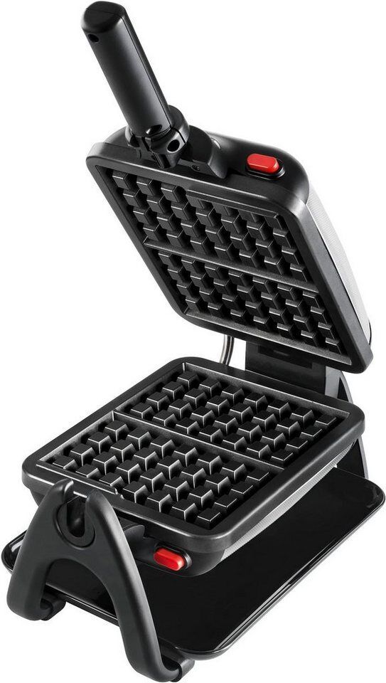 Tefal Waffeleisen WM756D Kingsize, 1200 W, für 2 belgische Waffeln, mit Dreh-Fun