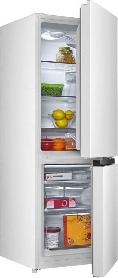 Hanseatic Kühl-/Gefrierkombination HKGK14349DW, 143 cm hoch, 49,5 cm breit, Abta