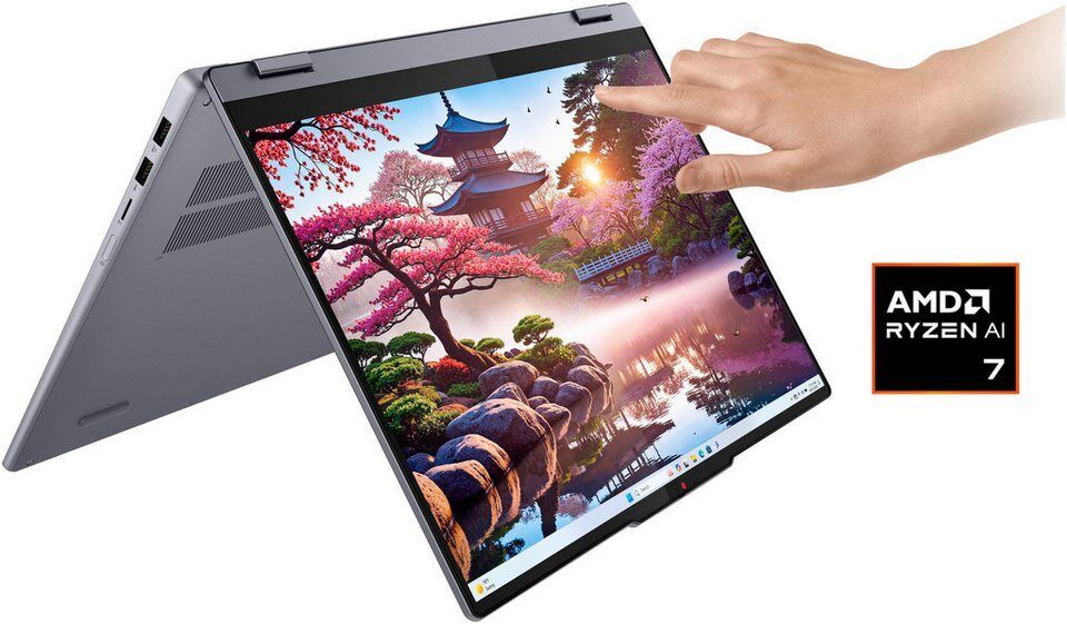 Lenovo IdeaPad 5 2-in-1 16AKP10 Convertible Notebook (40,64 cm/16 Zoll, AMD Ryze