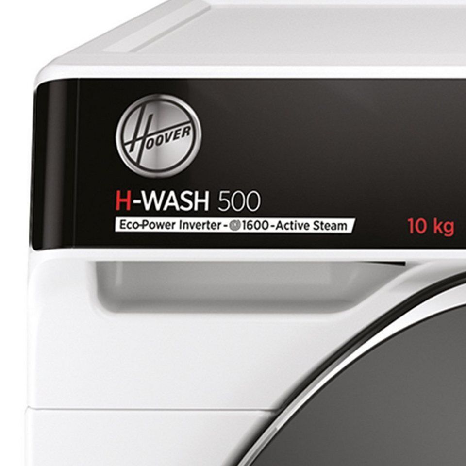 Hoover Waschmaschine H-WASH 500 Pro Design HWP 610AMBC/1-S, 10 kg, 1600 U/min, h