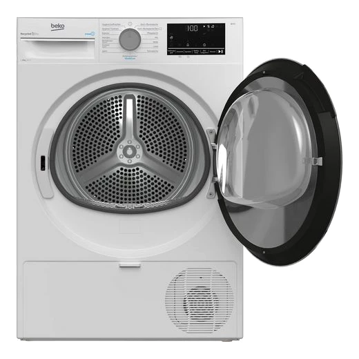 BEKO Wärmepumpentrockner B3T22491, 8 kg, Pro Smart Inverter Motor, Dampffunktion