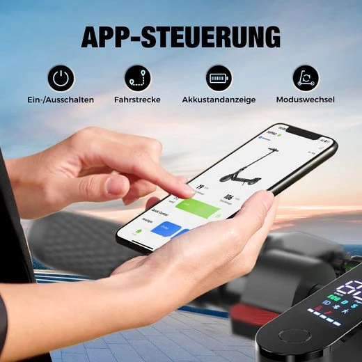 iscooter E-Scooter 2 Stück 8,5 Zoll E-Scooter mit Straßenzulassung ABE, Doppelfederung, 350,00 W
