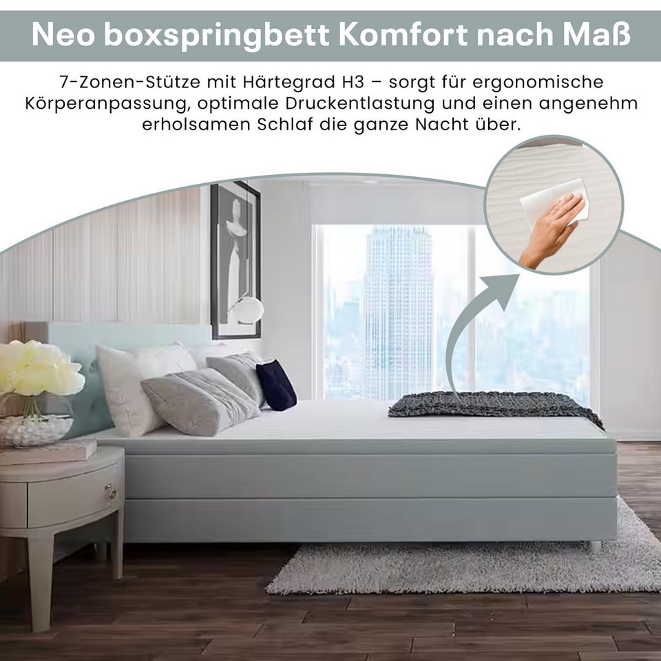 Best for Home Boxspringbett Best for Home Boxspringbett – Komfortable Bonnell-Ma