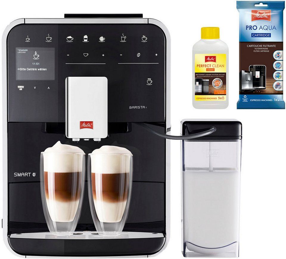 Melitta Kaffeevollautomat Barista T Smart® F 83/0-102, schwarz, 4 Benutzerprofil