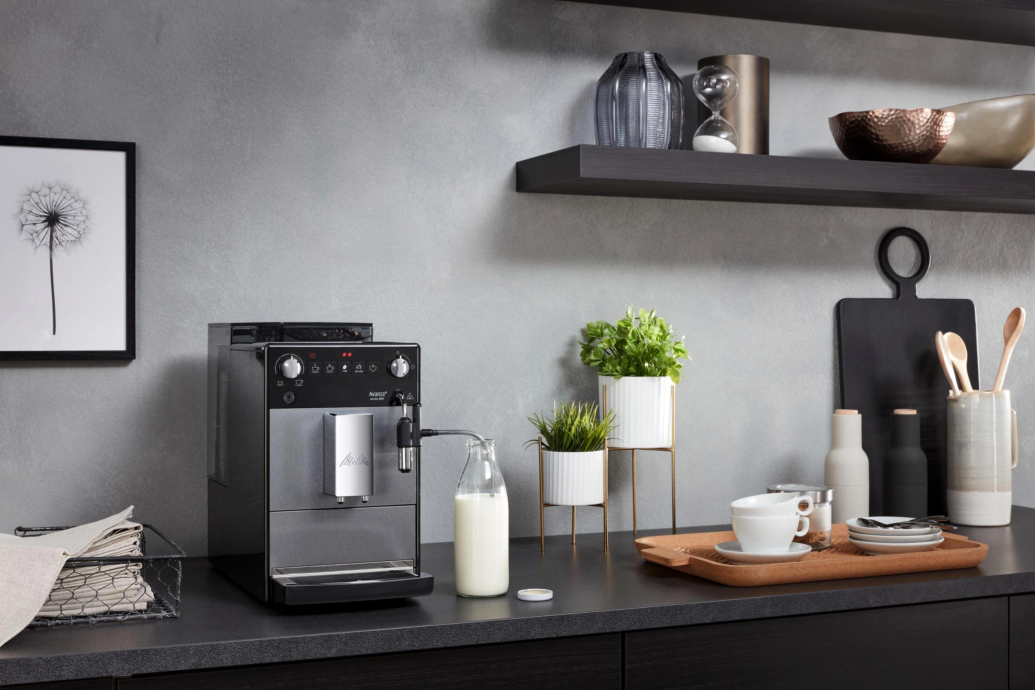 Melitta Kaffeevollautomat Avanza® F270-100 Mystic Titan, Kompakt