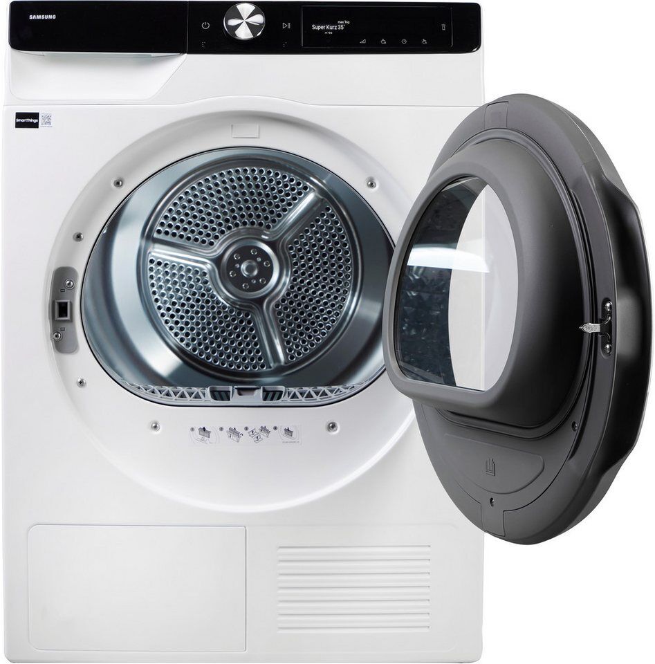Samsung Wärmepumpentrockner DV6400D DV90DG6845LKU2, Klartext-Display - Einfache