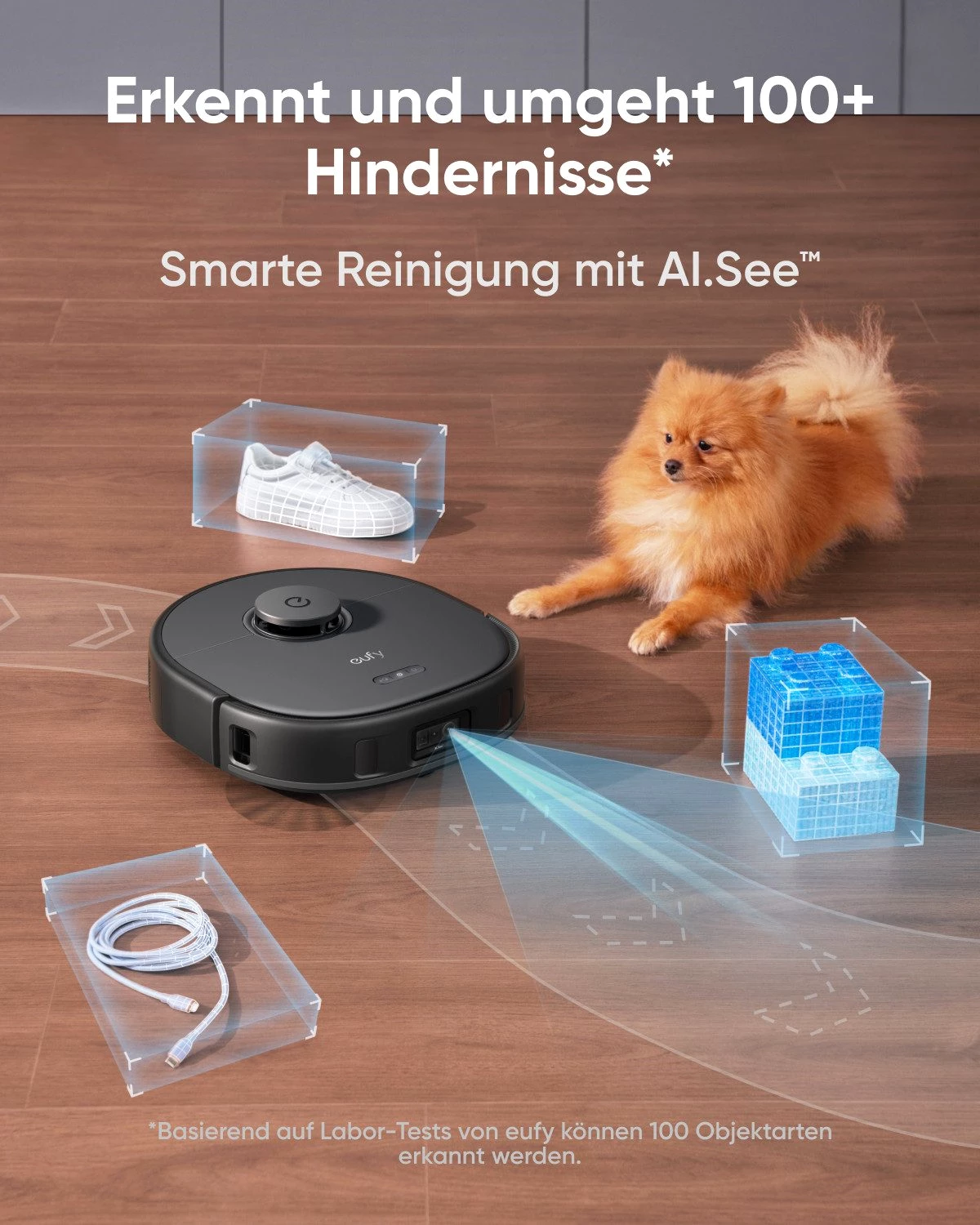eufy Saugroboter X10 Pro Omni, 8.000Pa, Auto-Absaugen/Befüllen