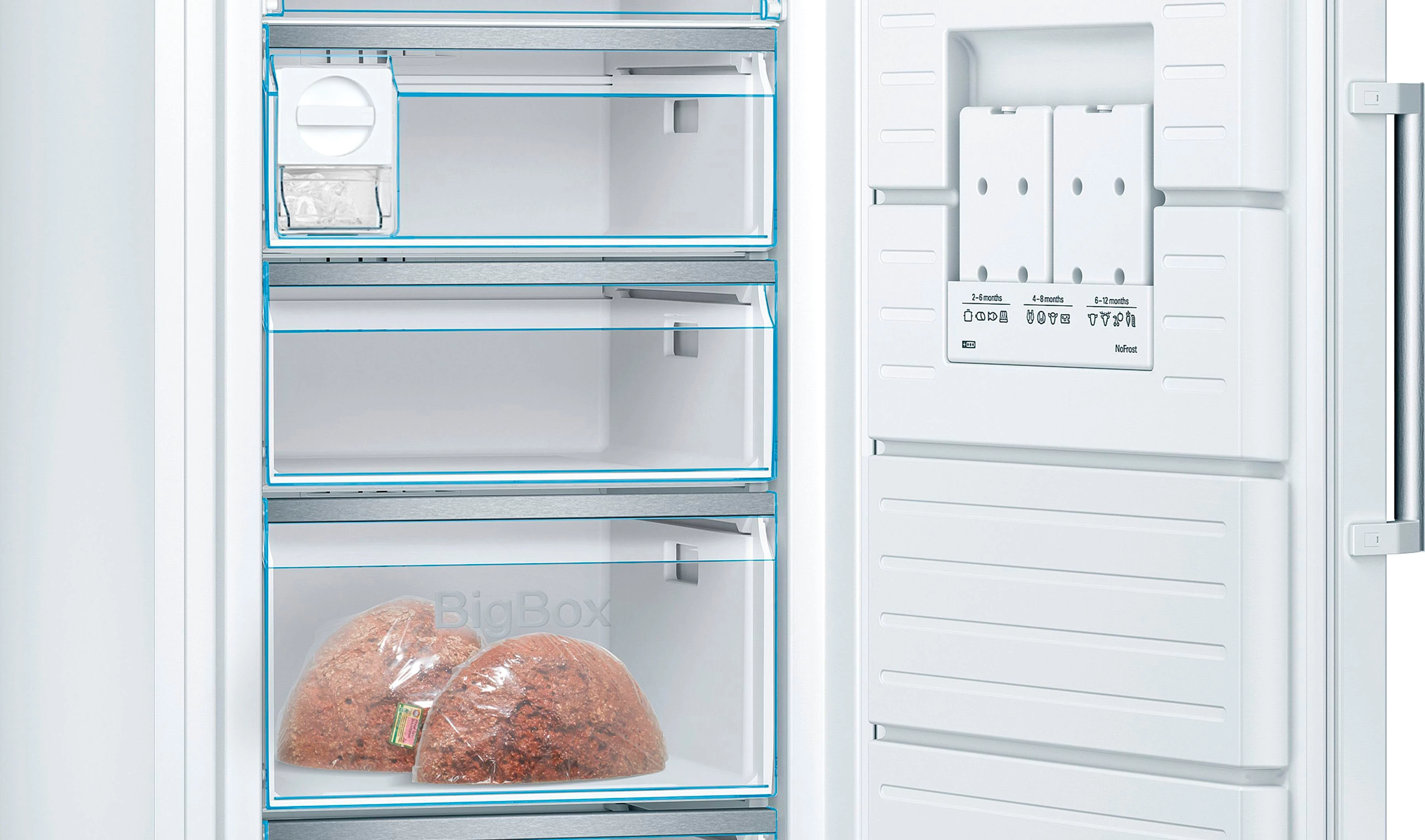 BOSCH Gefrierschrank GSN58AWDV, 191 cm hoch, 70 cm breit