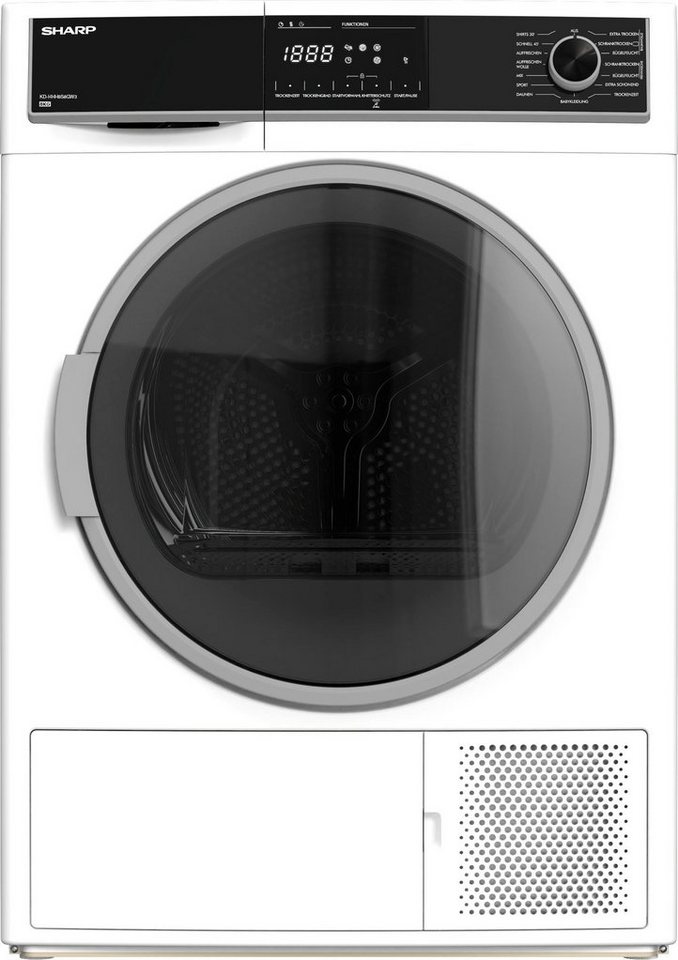 Sharp Wärmepumpentrockner KD-HHH8S8GW3-DE