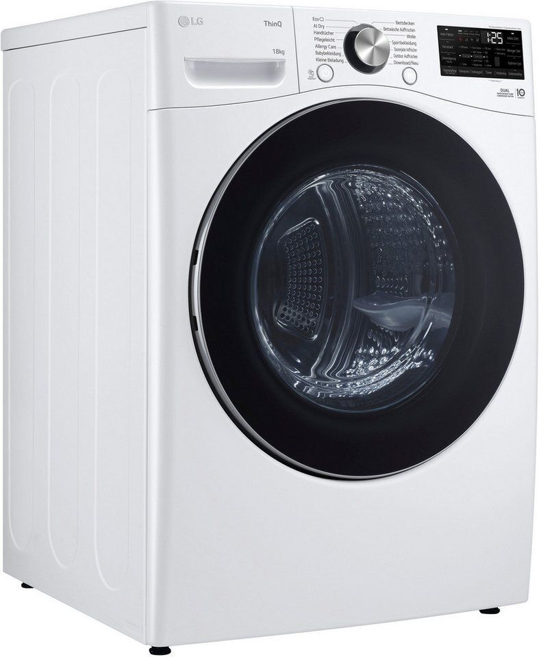 LG Wärmepumpentrockner RT18VT, Allergy Care