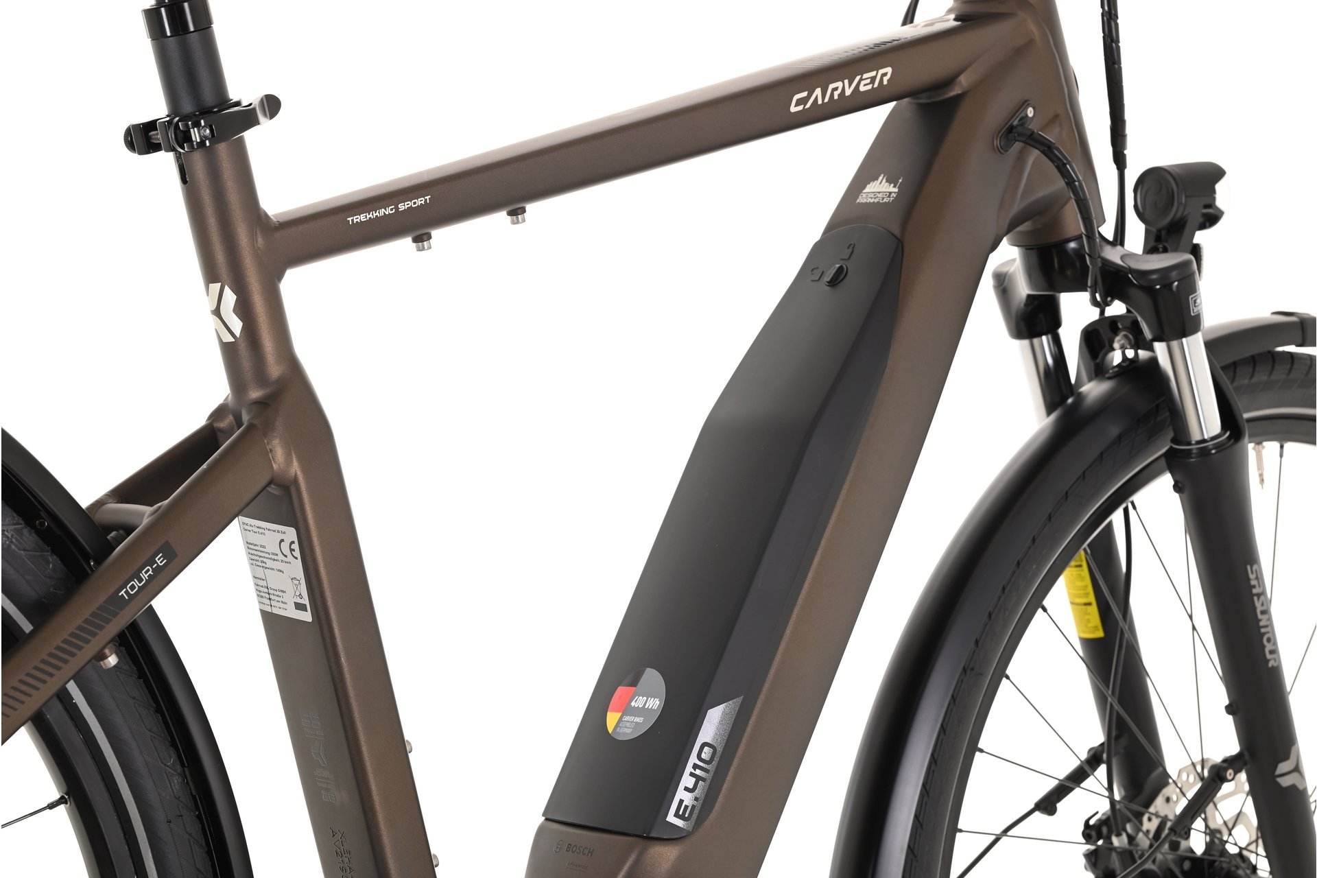 Carver Tour E.410 - 400 Wh - 28 Zoll - Diamant - 2026