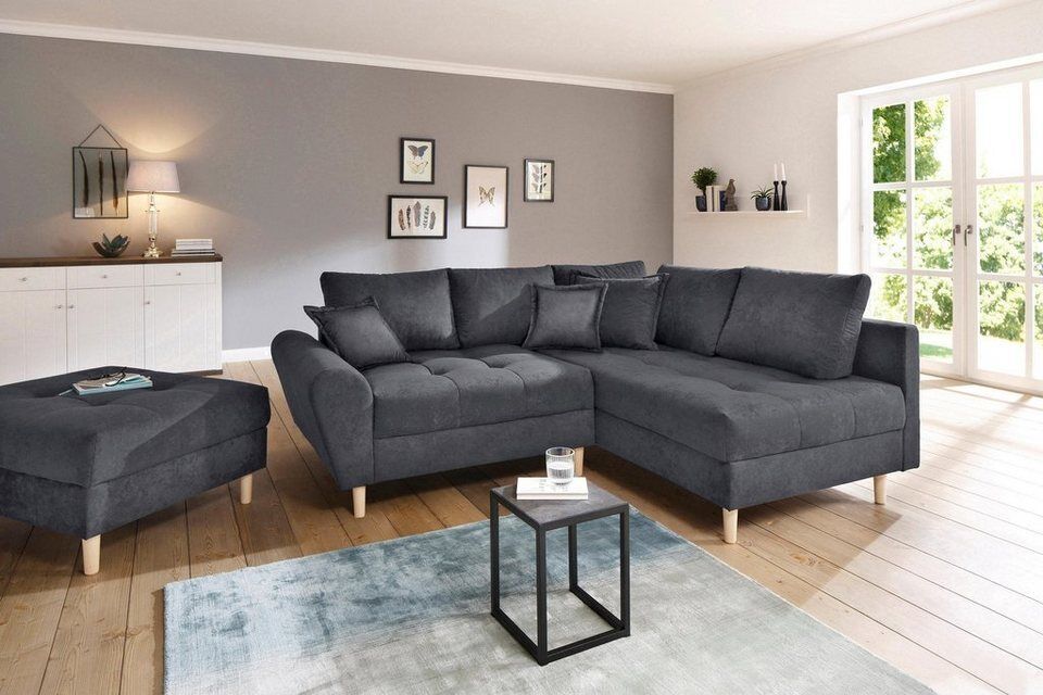 Home affaire Ecksofa Rice L-Form, B: 223 cm - OTTO. Verlässliche Qualität., Set: